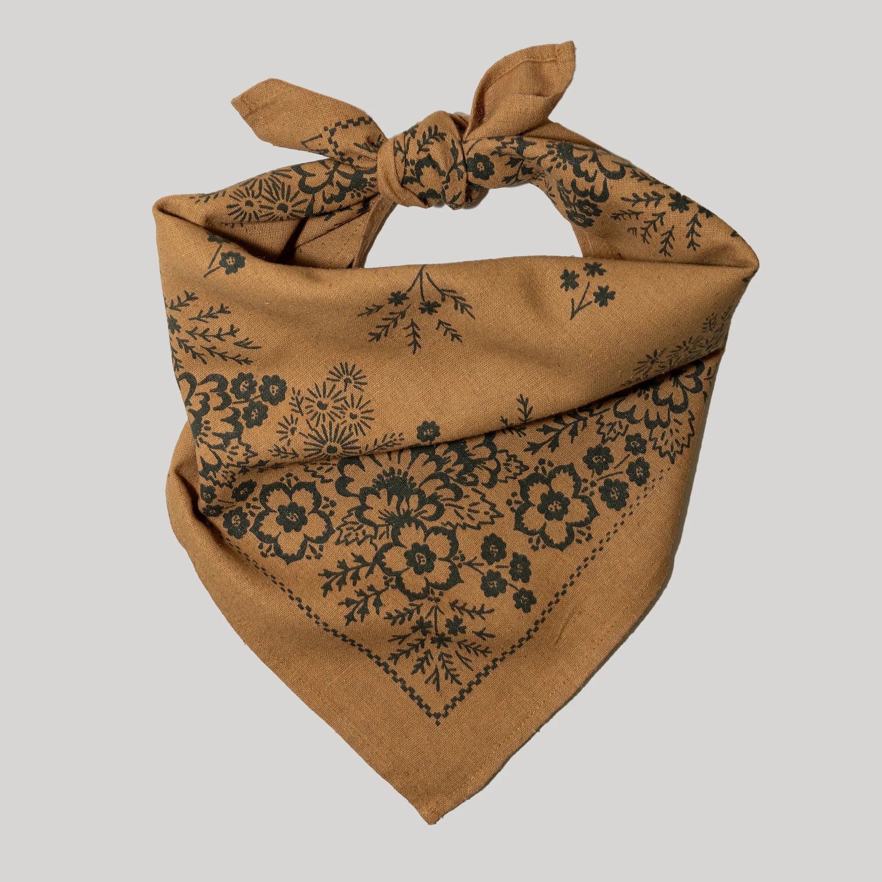 Natural Dye Silk Bandana