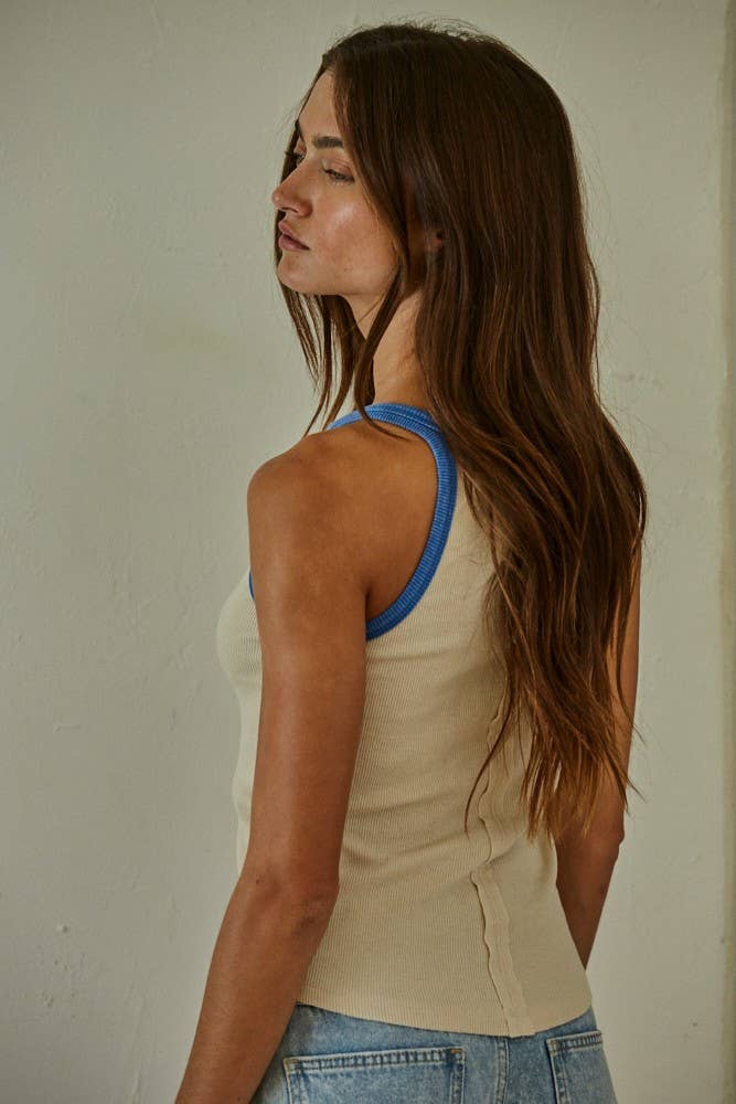 Kasey Contrast Tank Top