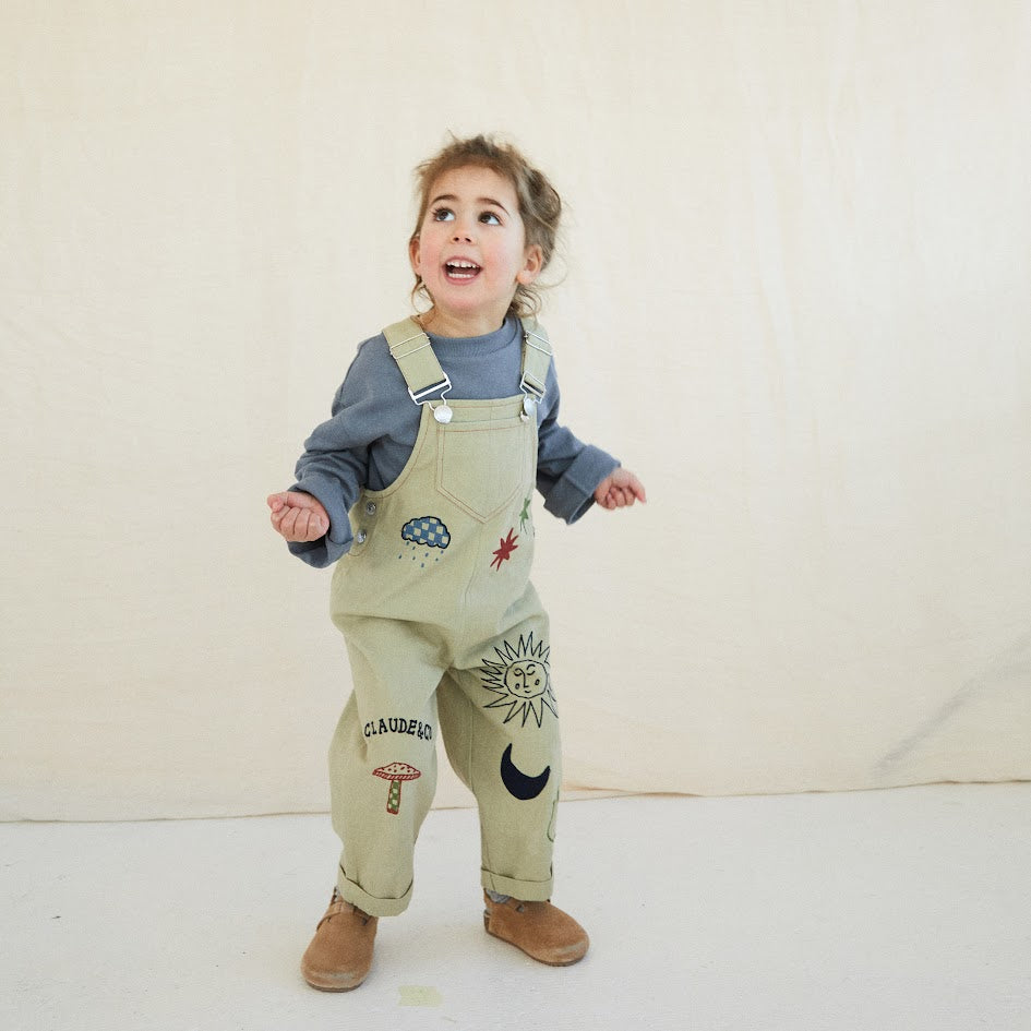 Dungaree Olive Characters