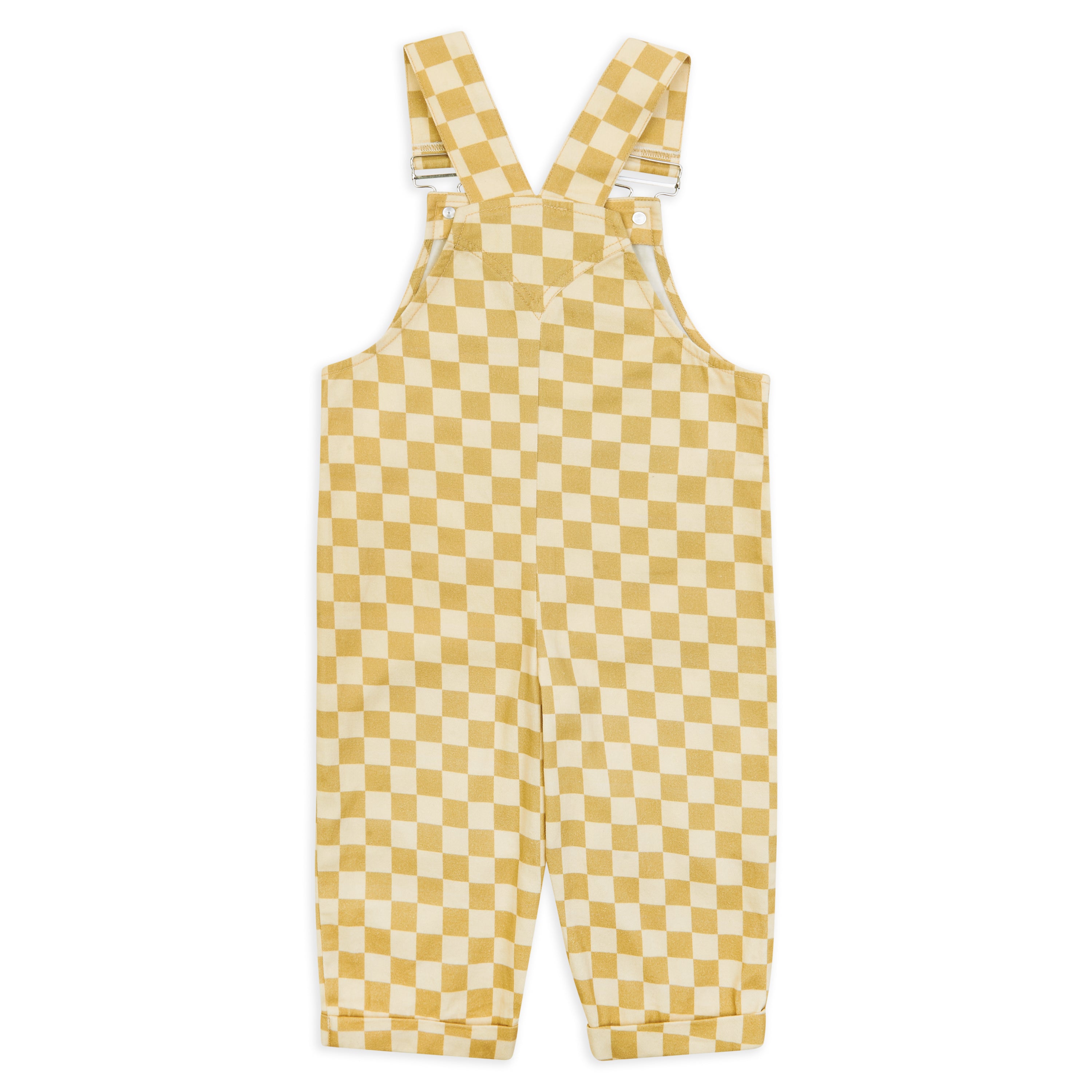 Checkerboard Dungarees