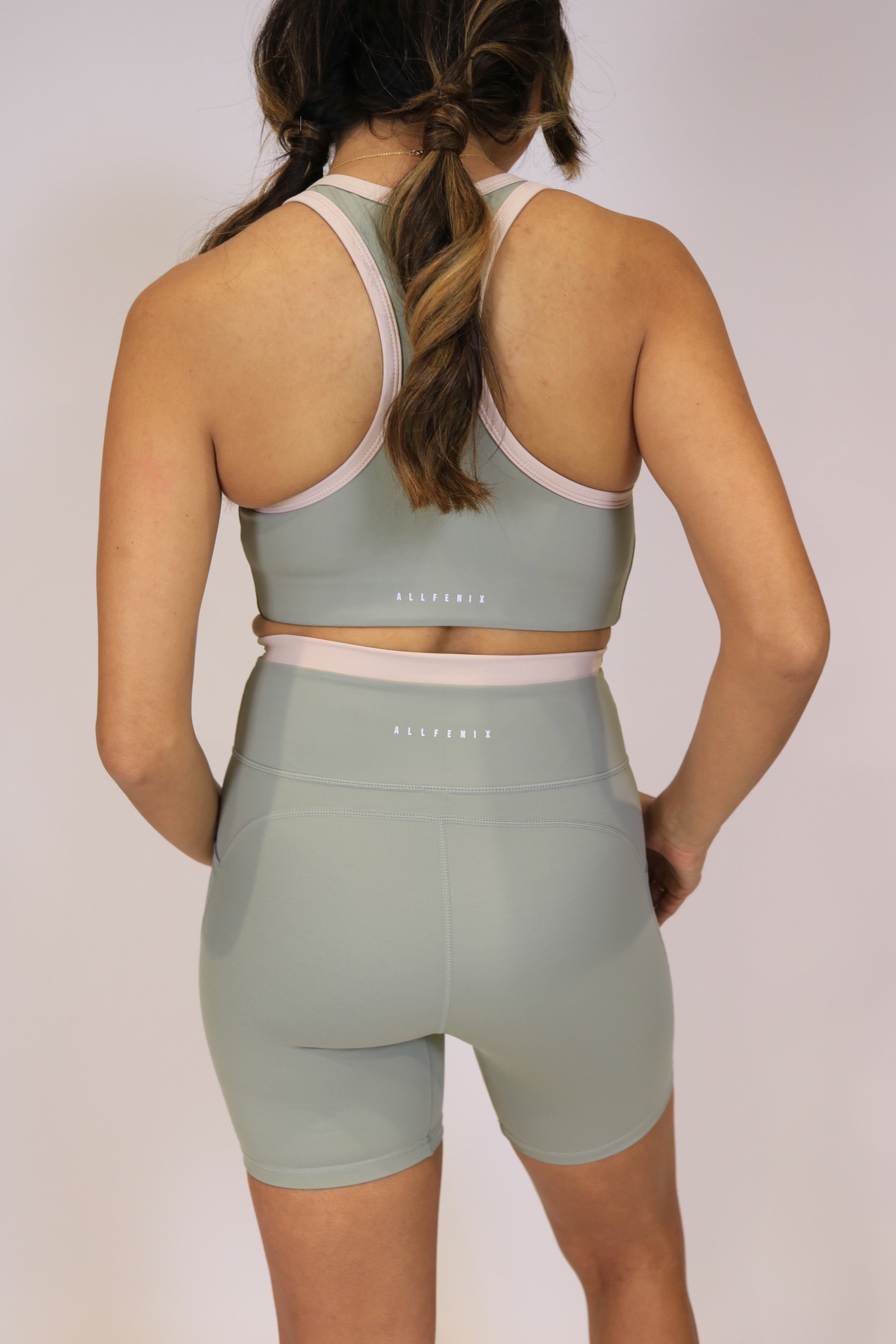 Allfenix All Core Racer Sports Bra-Rosemary | Skylar & Skyler