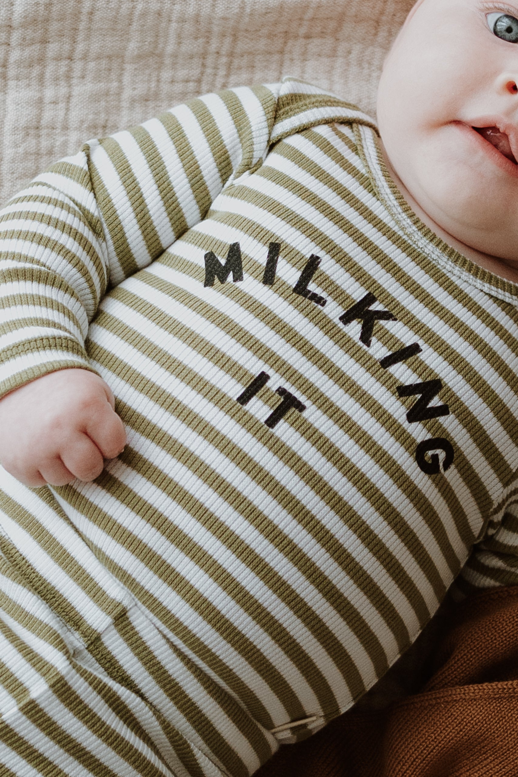 Milking It Stripe Bodysuit