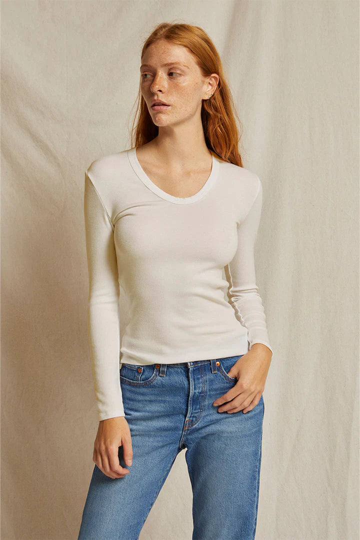 Robyn, long sleeve U-Neck