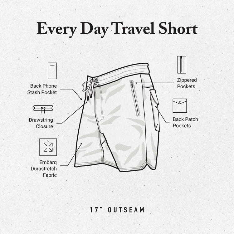 Layover Traveler Short