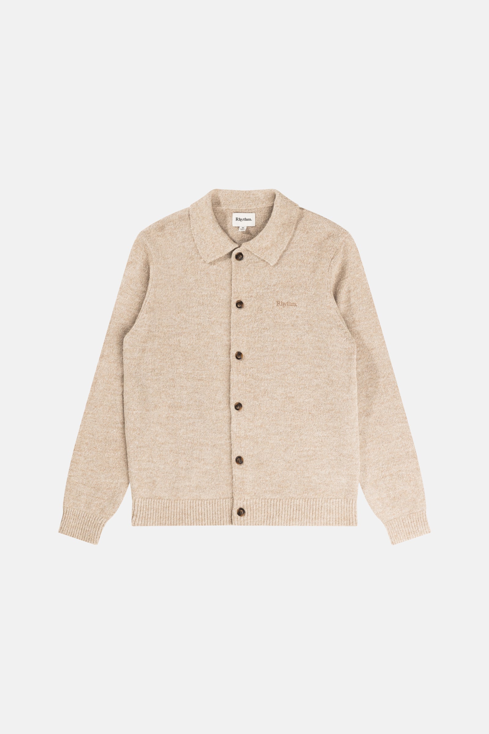 Mohair button up knit