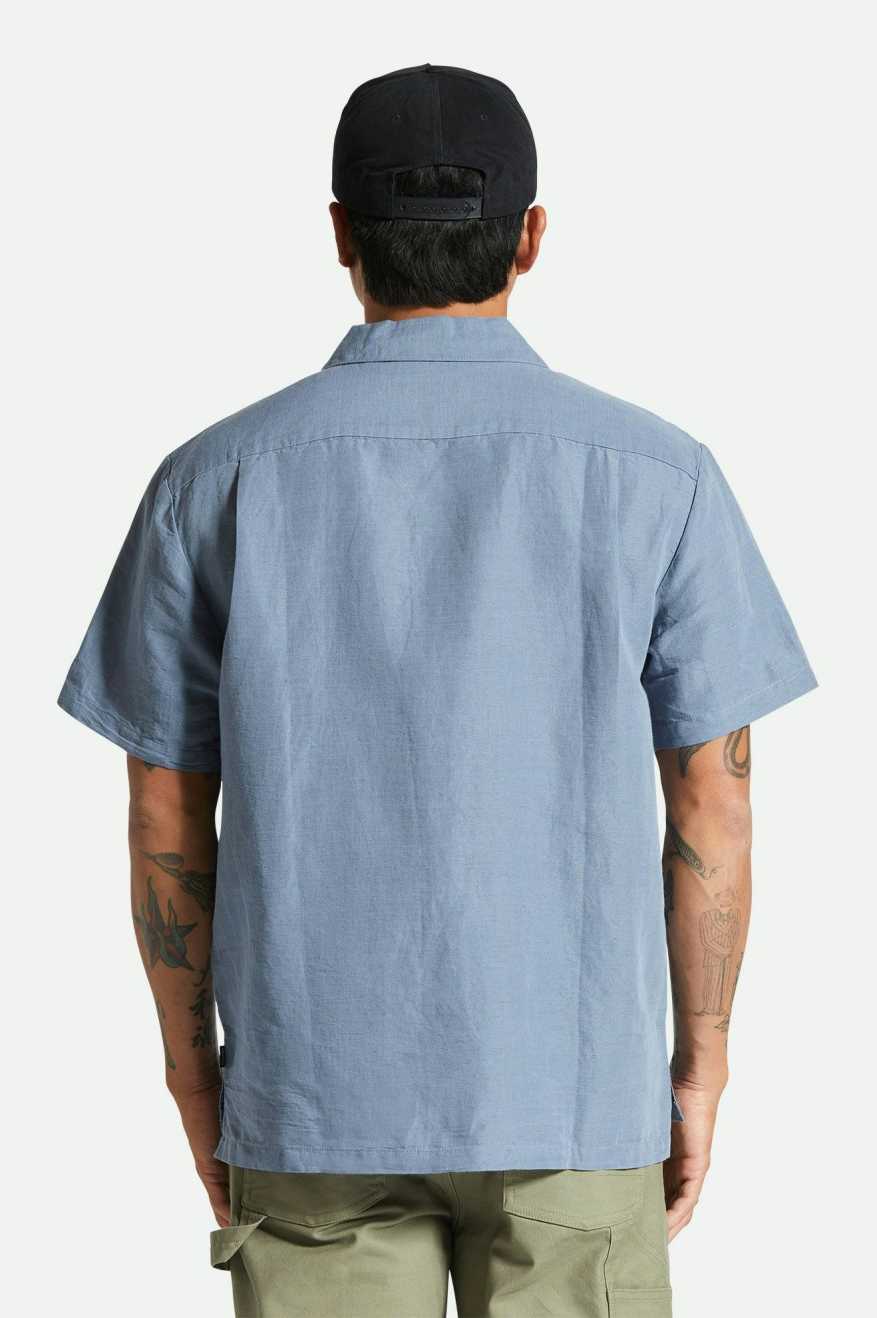 Bunker Linen Blend Button Up