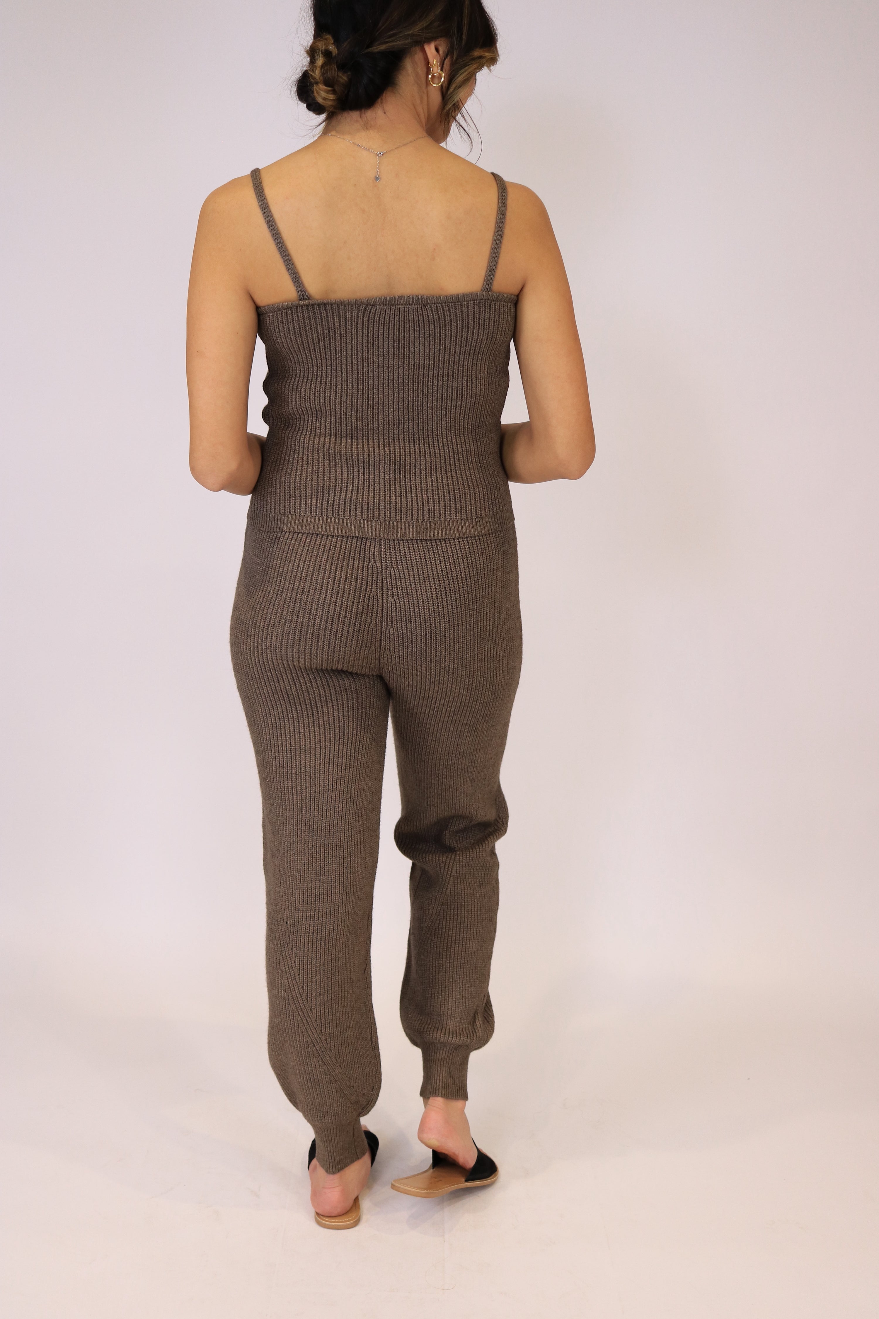 Mocha Knit Lounge Pants