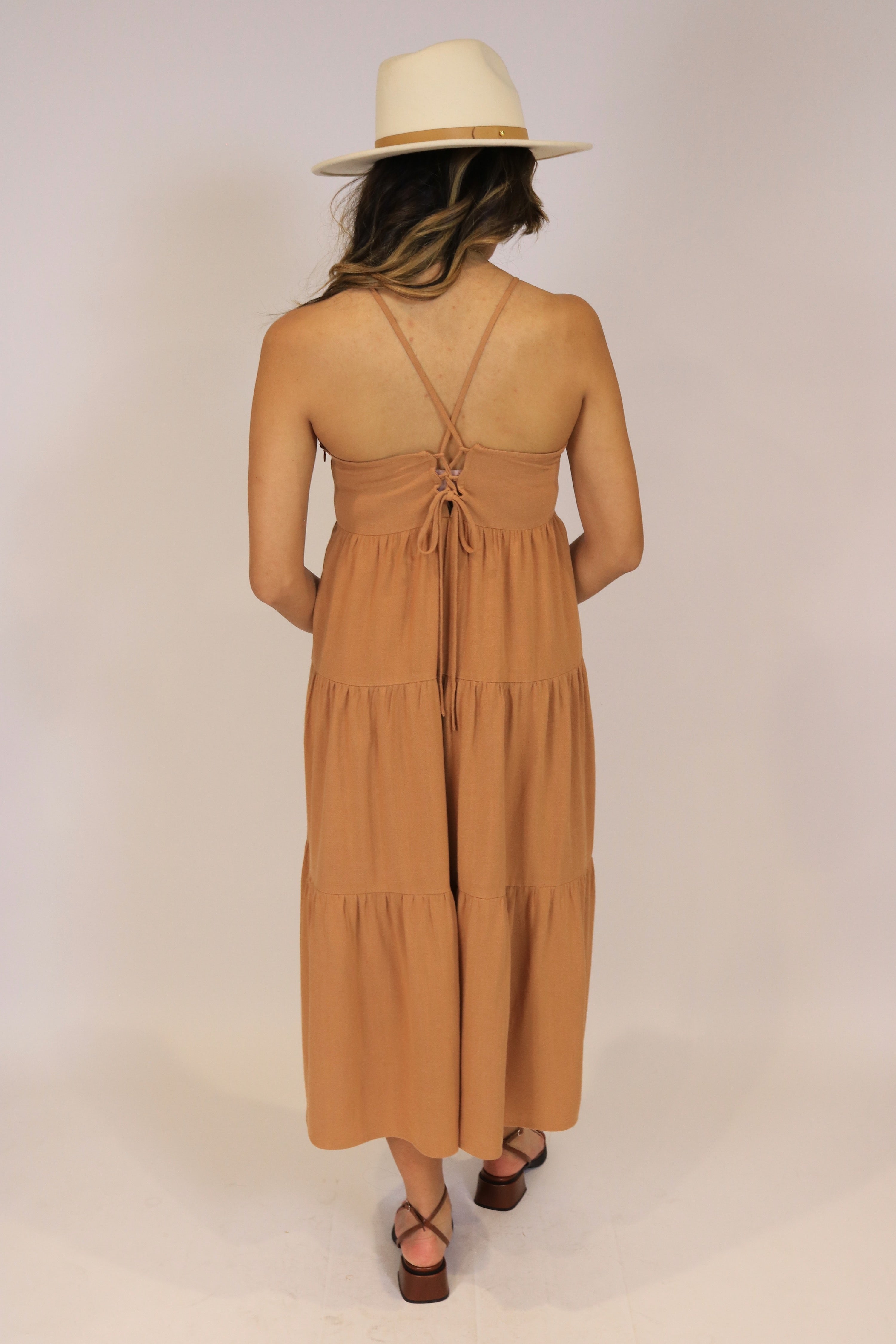 Out West Tiered Maxi Dress