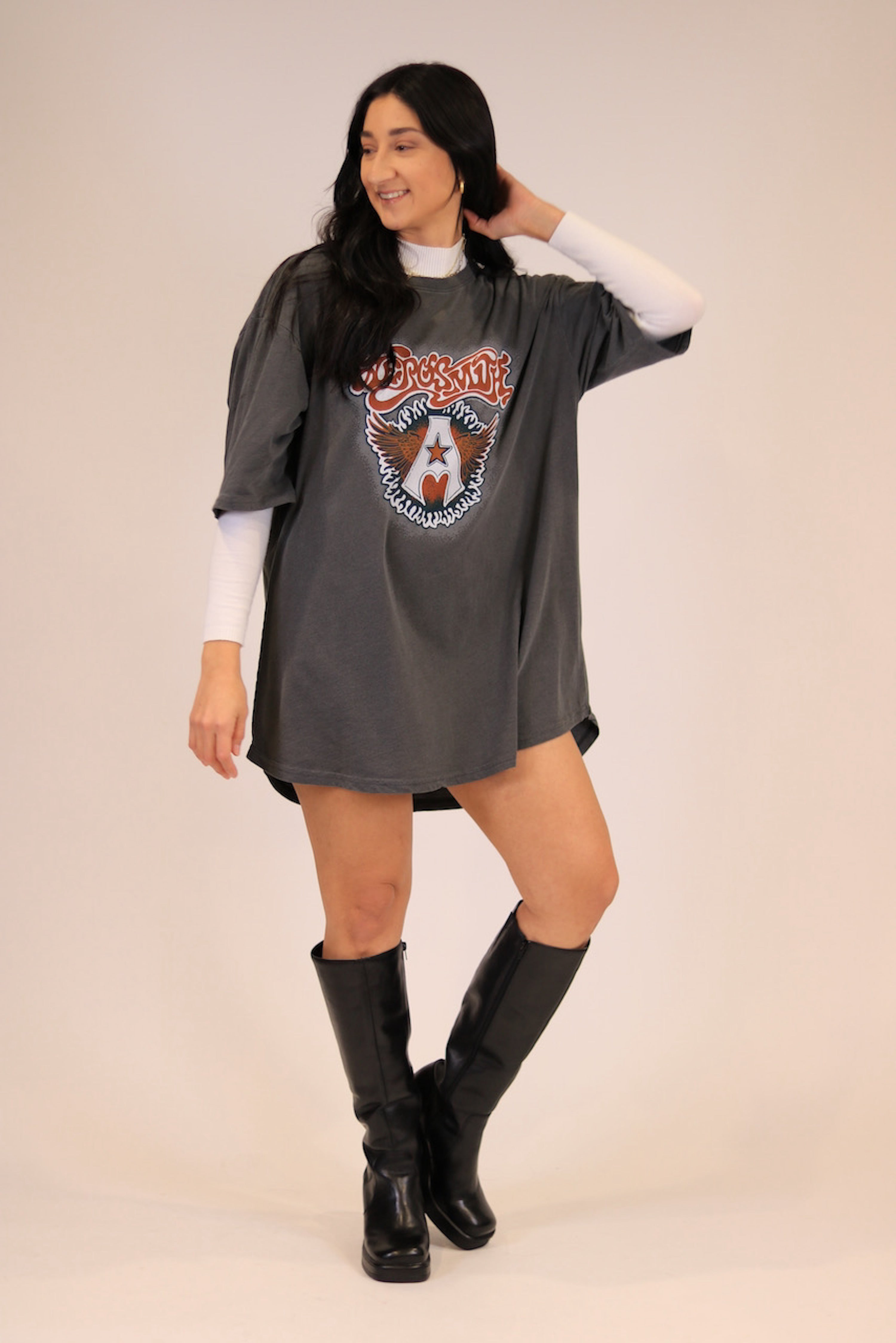 Aerosmith T-shirt dress